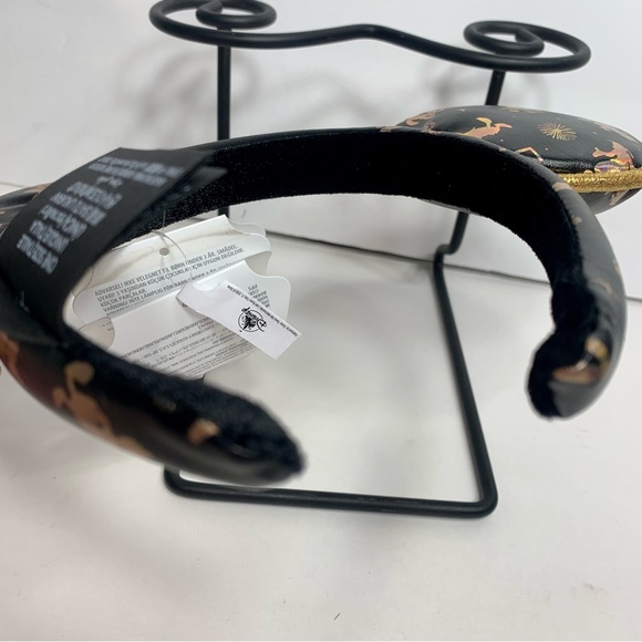 NWT. Disney 50th anniversary black and gold castle ears. Black with gold - Picture 9 of 9